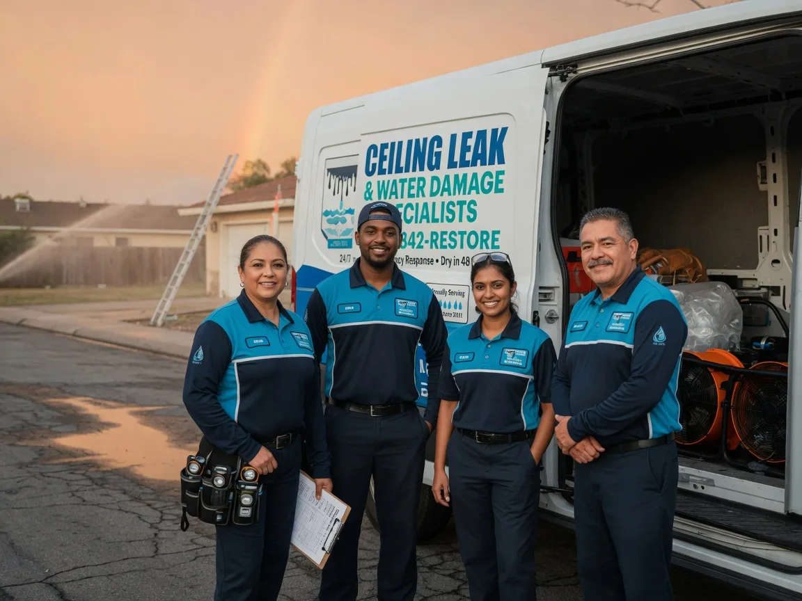 Ceiling Leak Cleanup company in Marland, OK